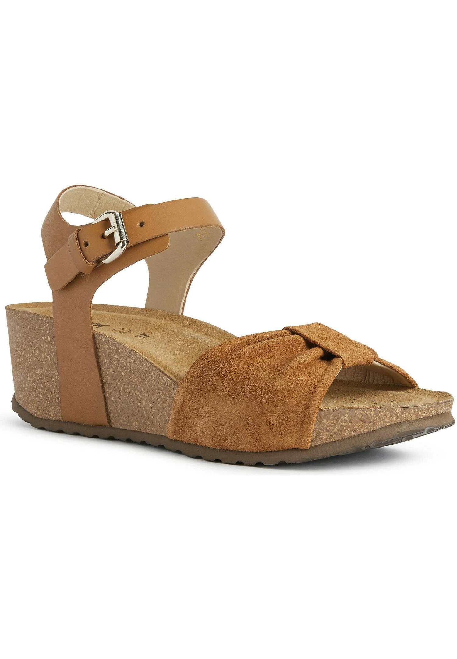 Geox D Diantha - Sandales Compensées - Cognac 2 Geox D Diantha - Sandales Compensées - Cognac – Image 2