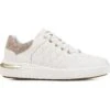 Geox D Dalyla - Baskets Basses - Off White Light Taupe