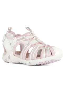 Geox J Whinberry G - Sandales De Randonnée - White Pink