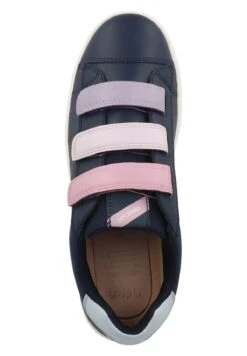 Geox J Silenex G B - Baskets Basses - Navy/Rose -Geox df51c9e6e7e64b6abbe5c5b42086209b
