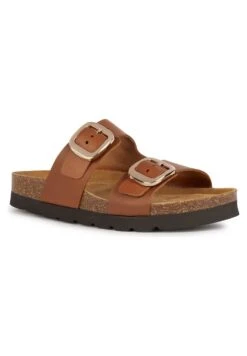 Geox D Brionia High - Mules - Brown