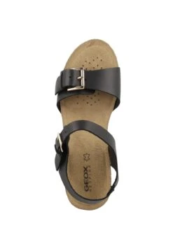 Geox D Diantha - Sandales Compensées - Black -Geox e55891c8302041eeb641c15e9954c200