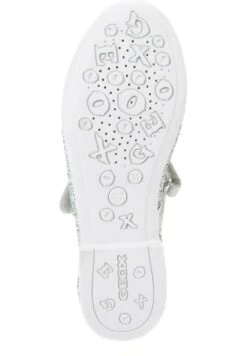 Geox Jr Plie - Ballerines - Silver 10 Geox Jr Plie - Ballerines - Silver -Geox e84005cf1dcf4837bad695afaa25e0db