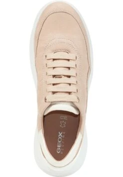 Geox D Fluctis - Baskets Basses - Nude White -Geox ee7ec7f2e0f842329c23055776f8a8fe