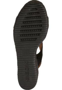 Geox D Ponza - Sandales Compensées - Black -Geox f1814b05306e49d4a8bf1b98e3c8408e