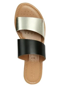 Geox D Sozy S - Mules - Black/Light Gold -Geox ffcfcc7939ff48cd9d2ff1be00c90916