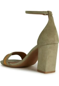 Geox D New Eraklia 80 - Sandales À Talons Hauts - Pistachio Mustard -Geox ffed5d8b490a4d73a863e5fc562b9f9a