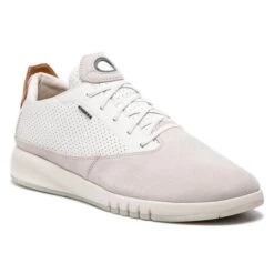 Sneakers Geox U Aerantis A U927FA 02243 C1S1Z Papyrus/White
