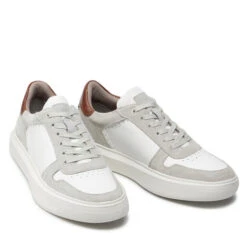 Sneakers Geox U Deiven A U255WA 02243 C1209 Off White/White -Geox sneakers geox u deiven a u255wa 02243 c1209 off white white 4