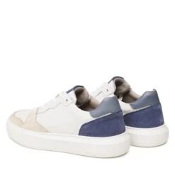 Sneakers Geox U Deiven U355WB00047C1554 White/Jeans -Geox sneakers geox u deiven u355wb00047c1554 white jeans 2