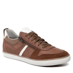 Sneakers Geox U Elver B U25BCB 0PT22 C6N6G Cognac/Browncotto