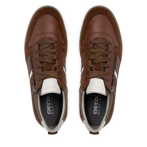 Sneakers Geox U Elver B U25BCB 0PT22 C6N6G Cognac/Browncotto 6 Sneakers Geox U Elver B U25BCB 0PT22 C6N6G Cognac/Browncotto – Image 6