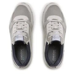 Sneakers Geox U Radente A U35CZA 02214 C1995 White/Lt Grey -Geox sneakers geox u radente a u35cza 02214 c1995 white lt grey 4