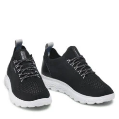 Sneakers Geox U Spherica A U15BYA 0006K C9999 Black -Geox sneakers geox u spherica a u15bya 0006k c9999 black 4