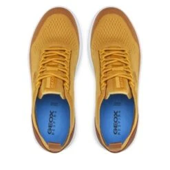 Sneakers Geox U Spherica U15BYA0001MC4118 Ochre/Beige -Geox sneakers geox u spherica u15bya0001mc4118 ochre beige 4