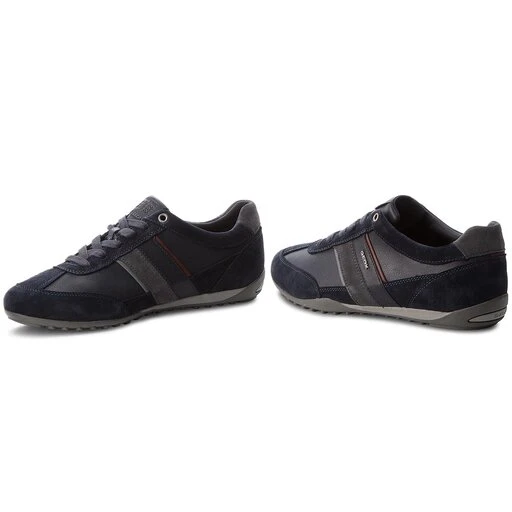 Sneakers Geox U Wells C U52T5C 022ME CF47J Navy/Dk Burgundy 2 Sneakers Geox U Wells C U52T5C 022ME CF47J Navy/Dk Burgundy – Image 2