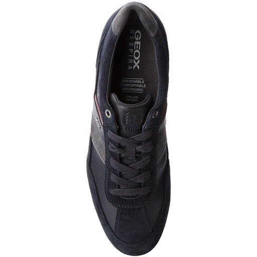 Sneakers Geox U Wells C U52T5C 022ME CF47J Navy/Dk Burgundy 5 Sneakers Geox U Wells C U52T5C 022ME CF47J Navy/Dk Burgundy – Image 5